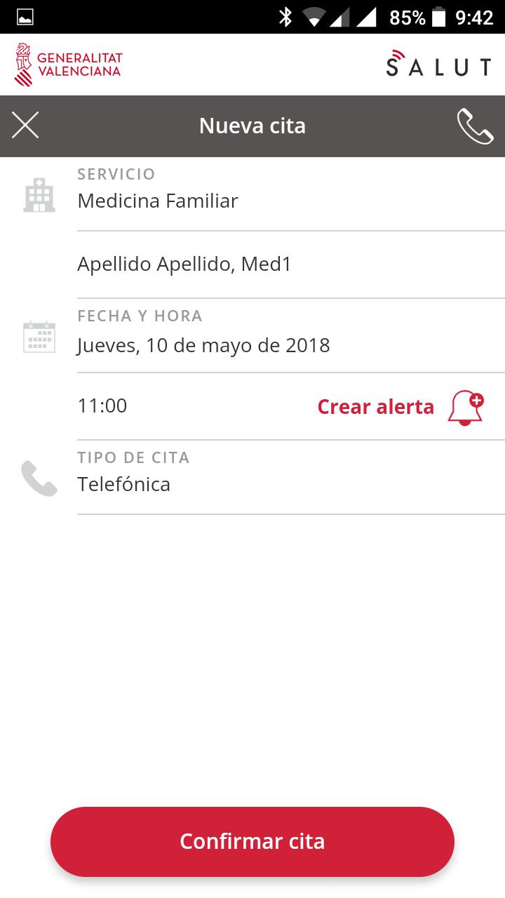 Cita previa médico Valencia