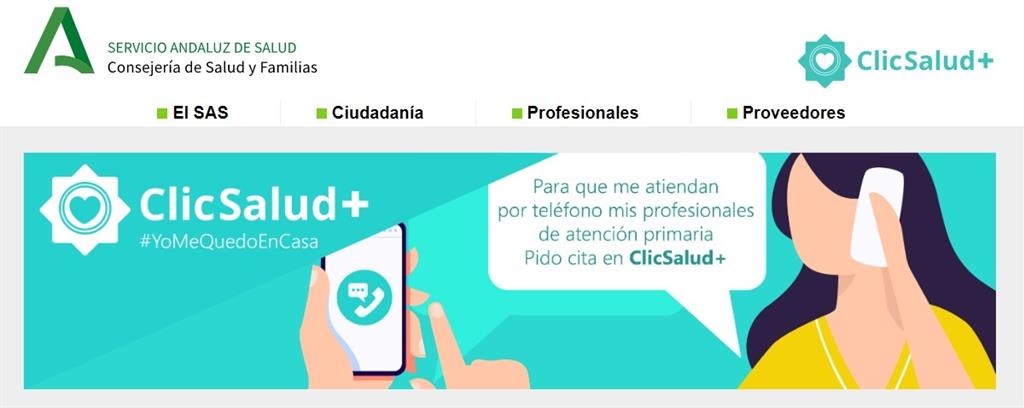 Cita previa médico Andalucía