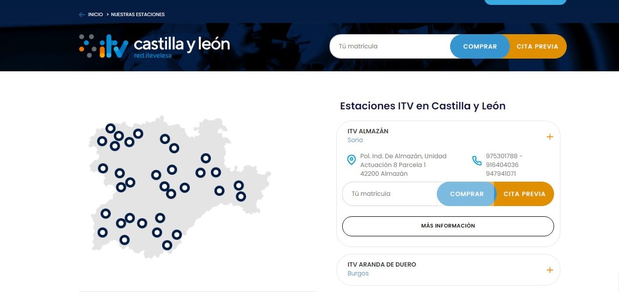 Cita previa ITV en Castilla y León