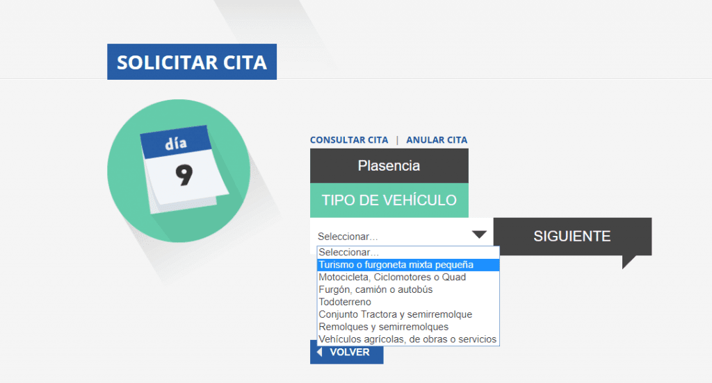 Cita previa ITV en Extremadura