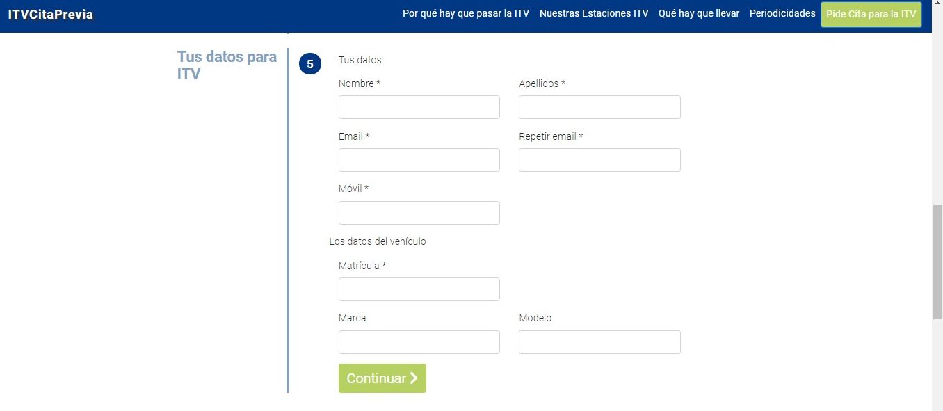 Cita previa ITV en Navarra